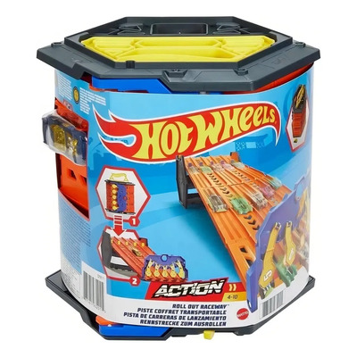 Pack De 4 Conectores Curvos De 45° Para Pistas Hot Wheels | Compatibles Y Fáciles De Montar