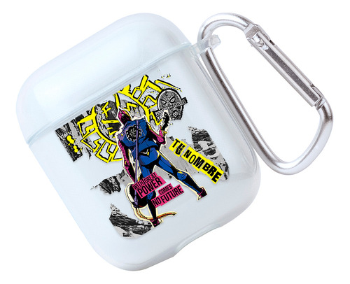 Funda Para AirPods Spiderman Spiderpunk Tu Nombre