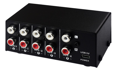 Distribuidor De Señal Lynepauaio Audio Interface Splitter Rc