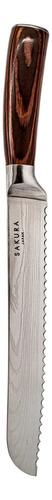 Cuchillo Para Pan Sakura 33 Cm