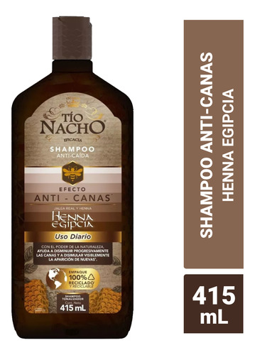 Tío Nacho Shampoo Canas 415 Ml