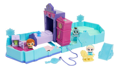 Disney Doorables Beyond The Door Elsa's Bedroom Playset