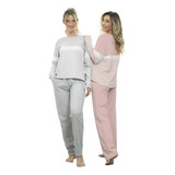 Pijama Invierno Mujer Algodón Lencatex - Art. 24320