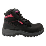 Bota De Seguridad E Industrial Con Casco Cliff 0403 Mujer 