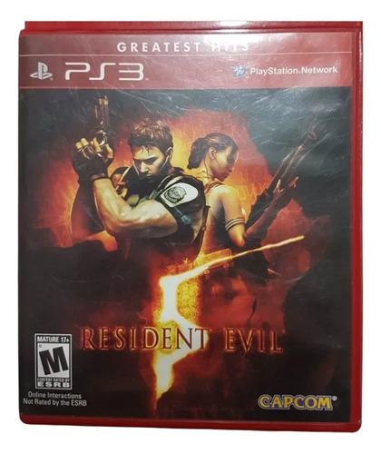 Juego Resident Evil 5 Playstation 3 Ps3 Físico Original