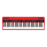 Teclado Musical Roland Go:keys Go-61k 61 Teclas Rojo