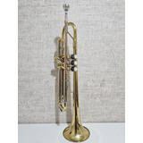 Trompete Bach Aristocrat Tr610 Dourado Usa Usado Ref: 012
