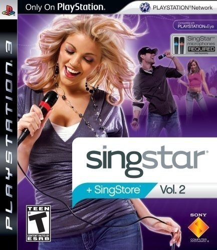 Singstar Vol. 2 Playstation 3 (nuevo) Move Microfono Requer.