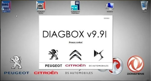 Software Diagbox 9.91 Pre Instalado Wmware Solo Por Descarga