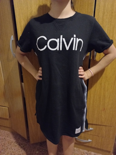 Vestido Calvin Klein Usado En Buen Estado Impecable Talle L