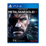 Metal Gear Solid V Ground Zeroes - Ps4