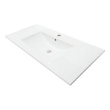 Placa Lavamanos Blanco Absoluto 91cmx46cm Ceramica Porcelana