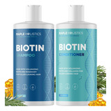 Champú Y 1acondicionador De Biotina Para Pérdida D Cabello