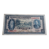 Colombia 1 Peso Oro 1.953