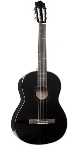 Guitarra Clásica Yamaha C40 Black Negro Pulido 