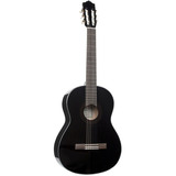 Guitarra Clásica Yamaha C40 Black Negro Pulido 