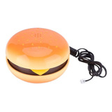 Novedad Hamburguesa Emulativa Teléfono Alambre Teléfono Fija