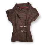 Sueter Tommy Hilfiger De Mujer Color Cafe Extra Chico