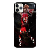 Funda Case De Silicona Nba Jordan Para iPhone 395