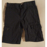 Bermuda/short Cargo Levis Negro