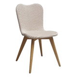 Silla Para Jardin O Exterior Madera Teka Tejido Wicker Lily