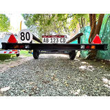 Trailer Cañito 5.20  Cama Regulable Apto Homologar C/auxilio