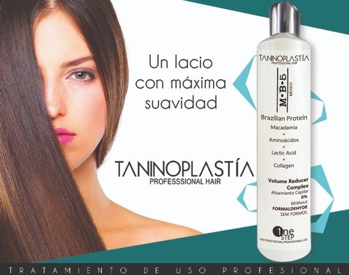 Nanoplastia. Taninoplastia Mb5 Para Alaciado De 135ml