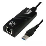 Placa De Rede Externa Usb 3.0 P/ Rj-45 Gigabit 10/100/1000 F