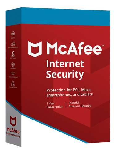 Antivirus Mcafee Internet Security | Dispositivos Ilímitados