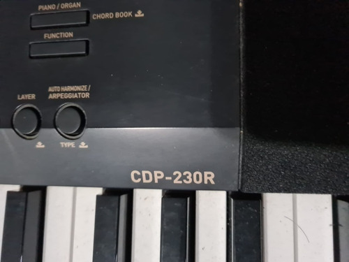 Piano Digital Casio Cdp 230r C/ Fonte Em Perfeito Estado