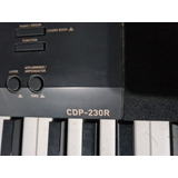 Piano Digital Casio Cdp 230r C/ Fonte Em Perfeito Estado