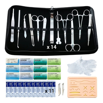 Kit De Sutura Pad De Sutura Modelos Para Estudian 39 Piezas | Envío gratis