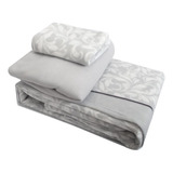 Set Sabanas Polar 1.5 Plaza  Ponza Gris  Mojostore