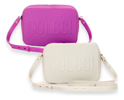 Bolsa Colcci Colors Xangai Feminina Original Kit Com 2 