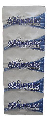 Aquatabs Purificación Agua Potable Camping Excursión 100 Lts