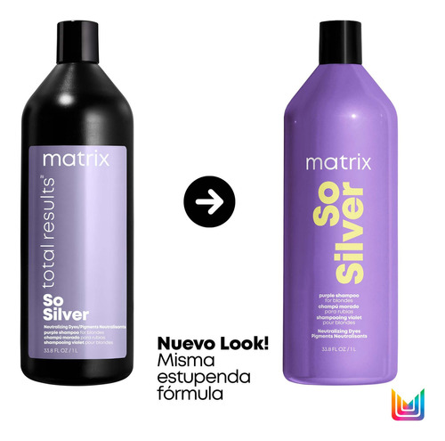 Matrix Total Results Shampoo So Silver Neutralizador 1 Litro