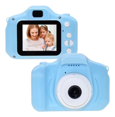 Cámara De Fotos Video Digital Recargable Para Niños