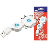 Cabo Usb Retrátil Para Carregamento De Nokia Samsung Sony