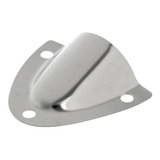 Capa Inox Para Saída De Água 57mm Acabamento Casco