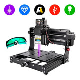 Máquina Cnc 3020 Plus Corte Grabado Spindle 500w + Laser 1w 