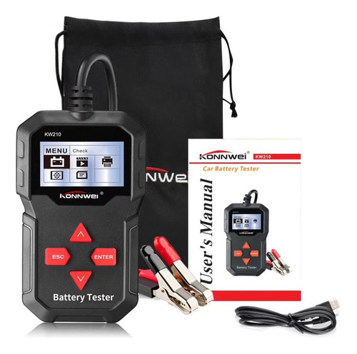 Konnwei Kw210 12 V Automotive Tester De Bateria Do Carro Dig