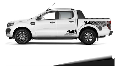 Calco Ford Ranger Raptor 2013 - 2022 Laterales Juego