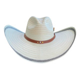 Sombrero 21 Fibras Hormado Blanco Rigido Original