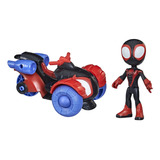 Spider-man Spidey And His Amazing Friends Miles Morales Fig.
