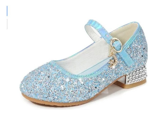 Sapatos De Princesa De Cristal Infantil [u]