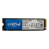 Disco Solido Ssd Interno Crucial 2tb Nvme Nuevo 2400mb/s 