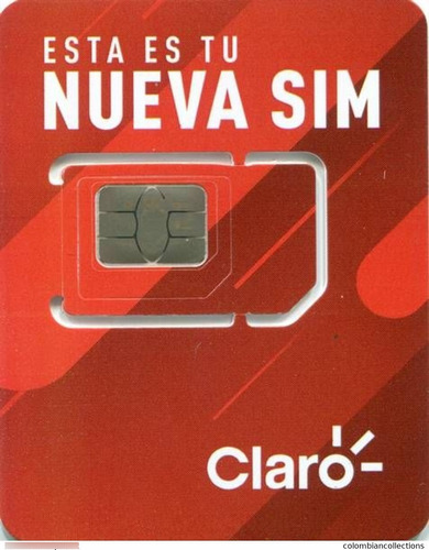 Sim Card Claro 4g Lte Paquete X 100 Und.  Envio Inmediato 