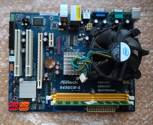 Combo - Board + Procesador + Disipador + Memoria Ram (usado)