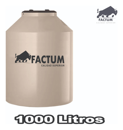 Tanque Agua 1000lts Litros Clásico Tricapa Factum 