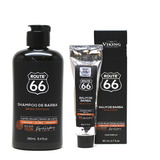 Presente Masculino Route 66 Viking Shampoo E Balm De Barba